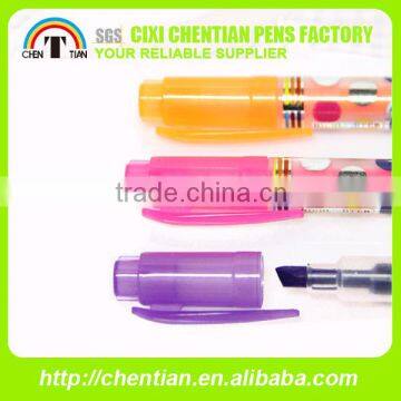 China Wholesale High Quality Multi Color Ball Pen With Highlighter