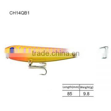 CH14QB1 high quality minnow pencil bait bass pike hard fishing lure