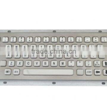 Hot Sale USB Kiosk 87 Keys IP65 Metal Keyboard With Trackball photo-4