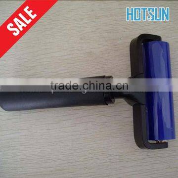 Black Plastic Handle Dust Clean Tool Sticky Roller