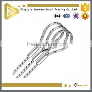 Strong well galvanized wire rope sling