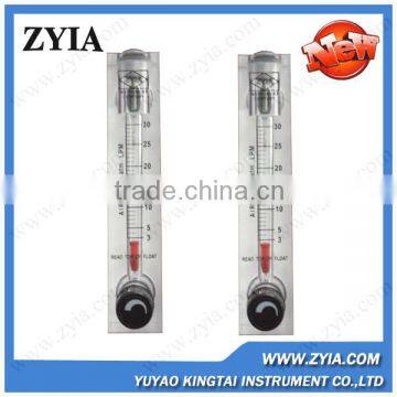 adjustable flowmeter red float air rotameter