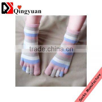 lady five-toe socks