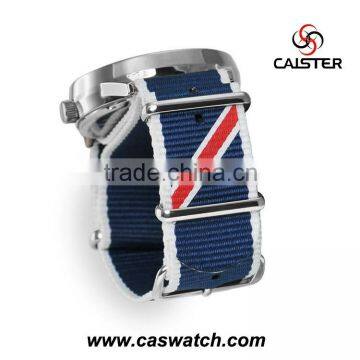 Fancy Quality Men's Watch, Blue Nylon Strap Men's Watch, Minimalist Design Quartz Waterproof Watch photo-3