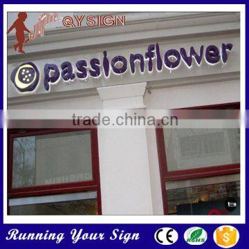 very popular galvanized sheet outside led sign for shop