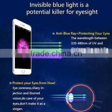 Grass ST anti-blue ray gorilla glass 0.15 mm tempered glass screen protector for iphone 6s