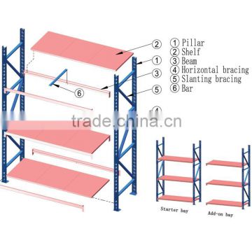 durable warehouse industrial shelf with good quality