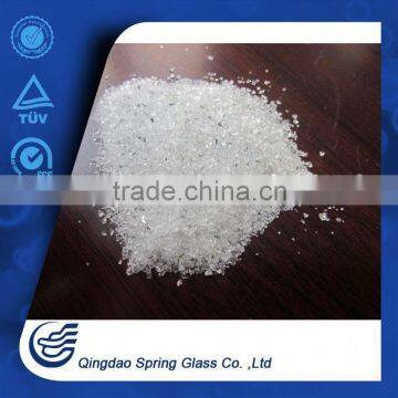 Clear Crushed Glass For Garden Decoration