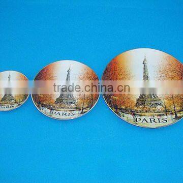 Cheap custom porcelain decorative plate