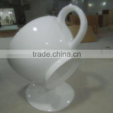 FRP Fiberglass Coffee Cup Shaped Chair photo-5