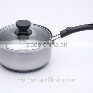 Top Sale Bakelite Handle Stainless Steel Milk Pot photo-3