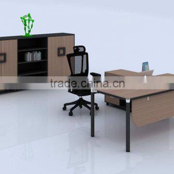 2016 China manufacturer hot selling office furniture wooden executive desk manager table design