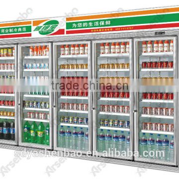 factory sell best cooler-beverage showcase upright display cooler