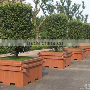 WPC Flower Box Made of Eco-friendly WPC Material for Outdoor Usage photo-3
