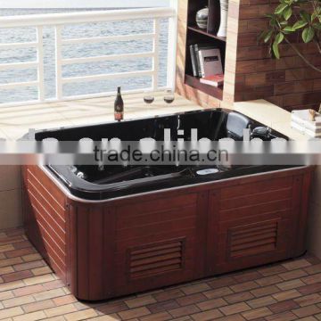 outdoor spa WS-098(wooden paenl)