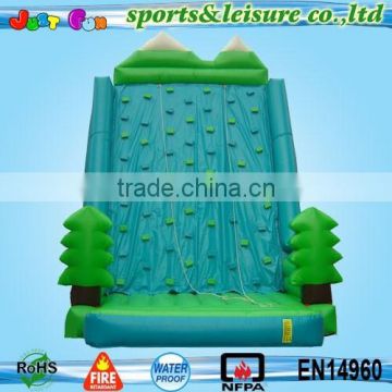 2 person inflatable mobile climbing wall for sale