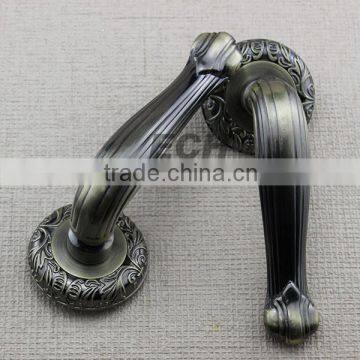 Finish antique bronze modern zinc alloy type door handle