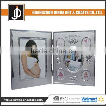 Open Hot Pregnant Woman And Wedding Memories Combination Photo Frame