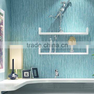 cheap grid design modern pure color wallpaper for living room