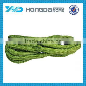 23mm green nylon double braided tow rope