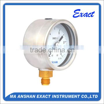 EXACT Glycerin Or Silicone Oil Filled Pressure Gauge