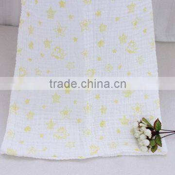 China Wholesale Medical Grade105x105cm Cotton Gauze Wrapped Baby 6 Layer Muslin Blanket Supplier's Choice photo-3