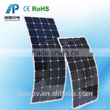 90w semi flexible solar panel flexible china