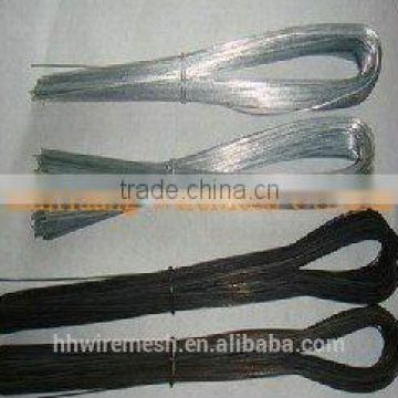 alibaba cheap 18 guage black annealed u type wire/soft binding wire