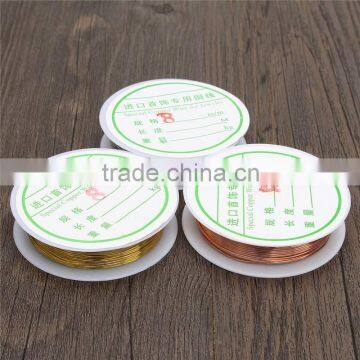 Best Price 0.8mm Jewelry Accessories Making DIY Essential Silver Gold Plated Copper Wire Craft Beads Jewelry Cord photo-4