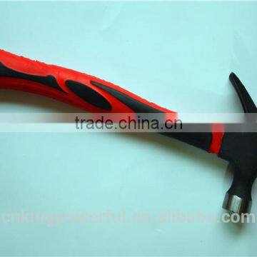 High Quality Claw Hammer (rubber &wooden Handle) Hand Tools Garden Hammer photo-4