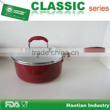 Aluminium Ceramic Marble Coating Mini Saucepan