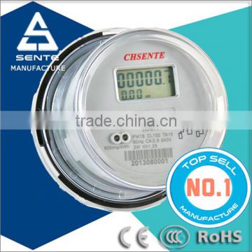 china supplier for DDS7666 Single-phase two-wire energy meter case(Round Meter)