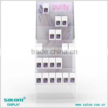 Direct Factory Price Wholesale Nail Polish Display Floor Shelf