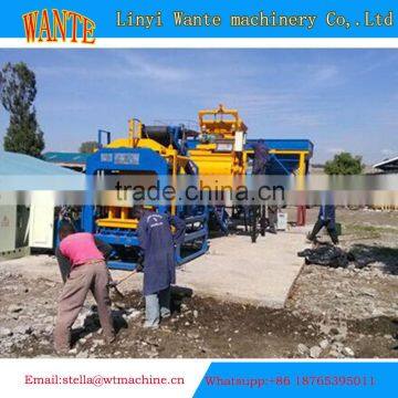 German Technology! QT10-15 Hydraulic and Automatic Cement Brick Making Machine Machines for House Construction photo-2