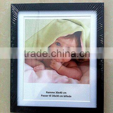 large size baby picture wooden mdf photo frame cheap wholesale price 30x40 40x60 50x70