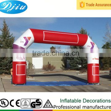 DJ-GM-48 manufactory produce customized size advertising inflatable archway in cheap