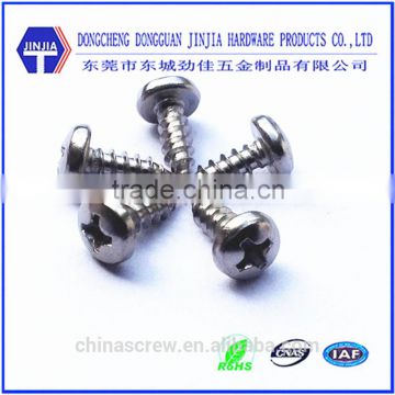 metric M2.2 cross recess wafer head tapping screws