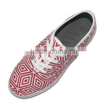 2016 Comfortable Footwear Vulcanized Canvas Shoes for Women