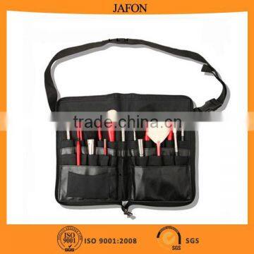 New style PU black metal zip head belt pouch for the makeup brush                        
                                                Quality Choice