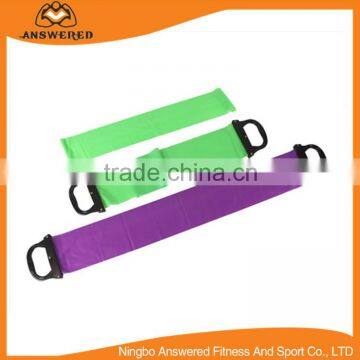 Resistance Bands Exercise Band Crossfit Strength Weight Training Fitness Yoga Bands With Plastic Grips