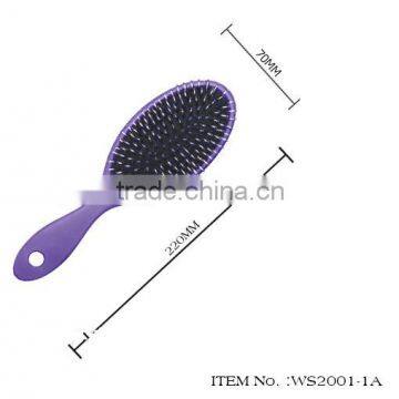 2015 Use Rubber Boar Bristle Finishing Round Lady Detangle Hair Brush Manufacturing