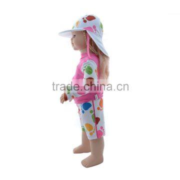 2015 Hot Sale Alva Girls Rash Guards for Kids UPF 50+ Baby Sun Protective Clothing photo-2