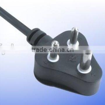 AC power cord/South Africa power cord/South Africa power plug/South Africa BASA power cable