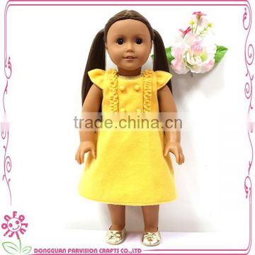 Fashion girls toys pretty vinyl girl doll baby vinyl plastic doll