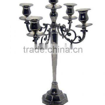 silver candelabra, wedding candelabra, ornate candelabra