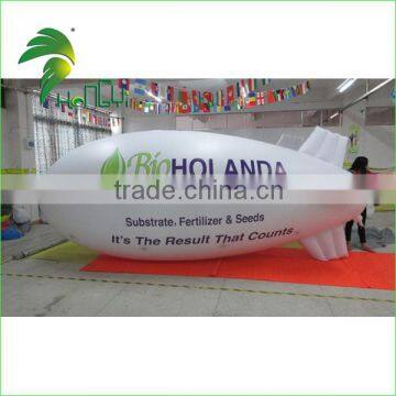 Popular White Outdoor Inflatable Blimp Airship Model / Cheap Inflatable Custom Blimp Airship For Advertising From Hongyi