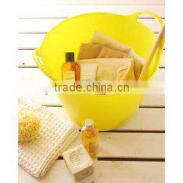 plastic garden storage bucket