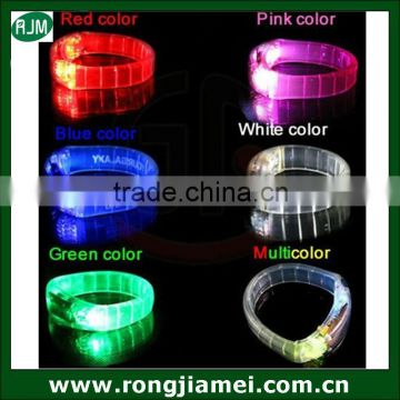 Custom your logo led running bracelet