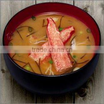 Emergency food Instant Soup Japan AMANO FOODS Freeze Dried Miso Soup (Hokkaido Crab Taste)