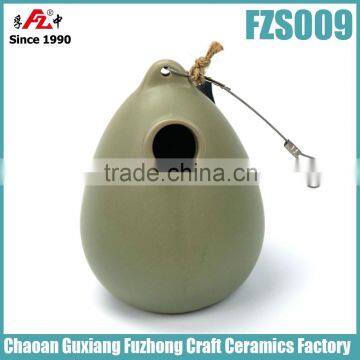 Ceramic hanging bird house,bird nest